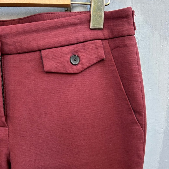 Judith & Charles Wine slim pants, size 4 - Picture 3 of 10